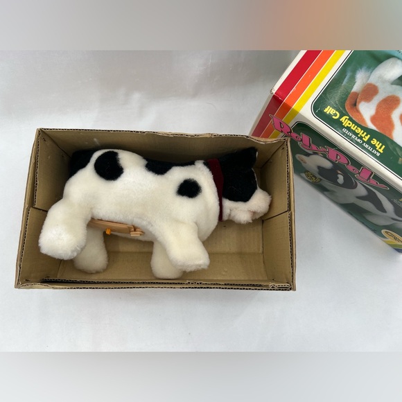 Vintage Roly Poly Toy Cow - Picture 2 of 11